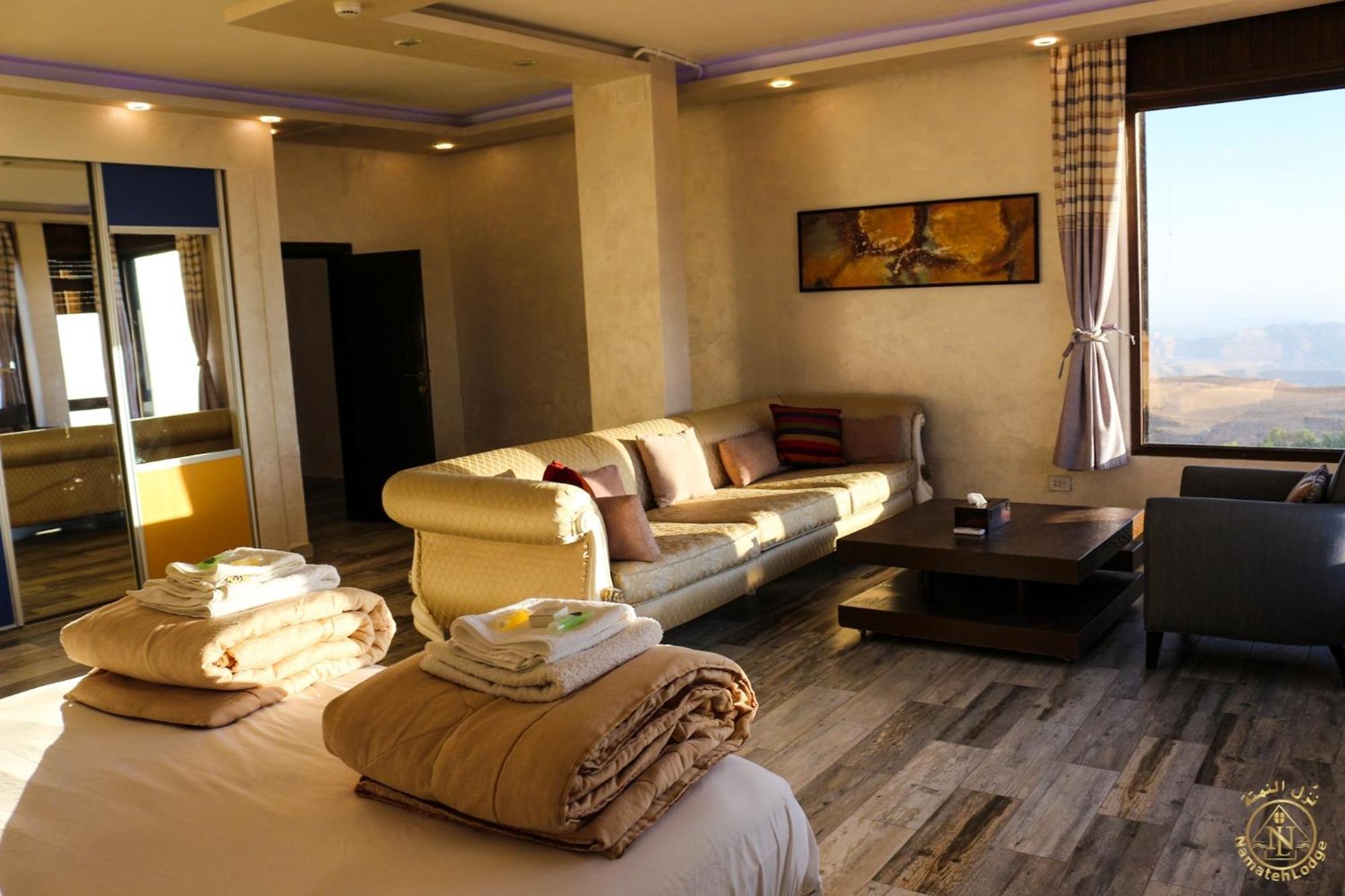 Al Namteh Lodge Abil Bagian luar foto