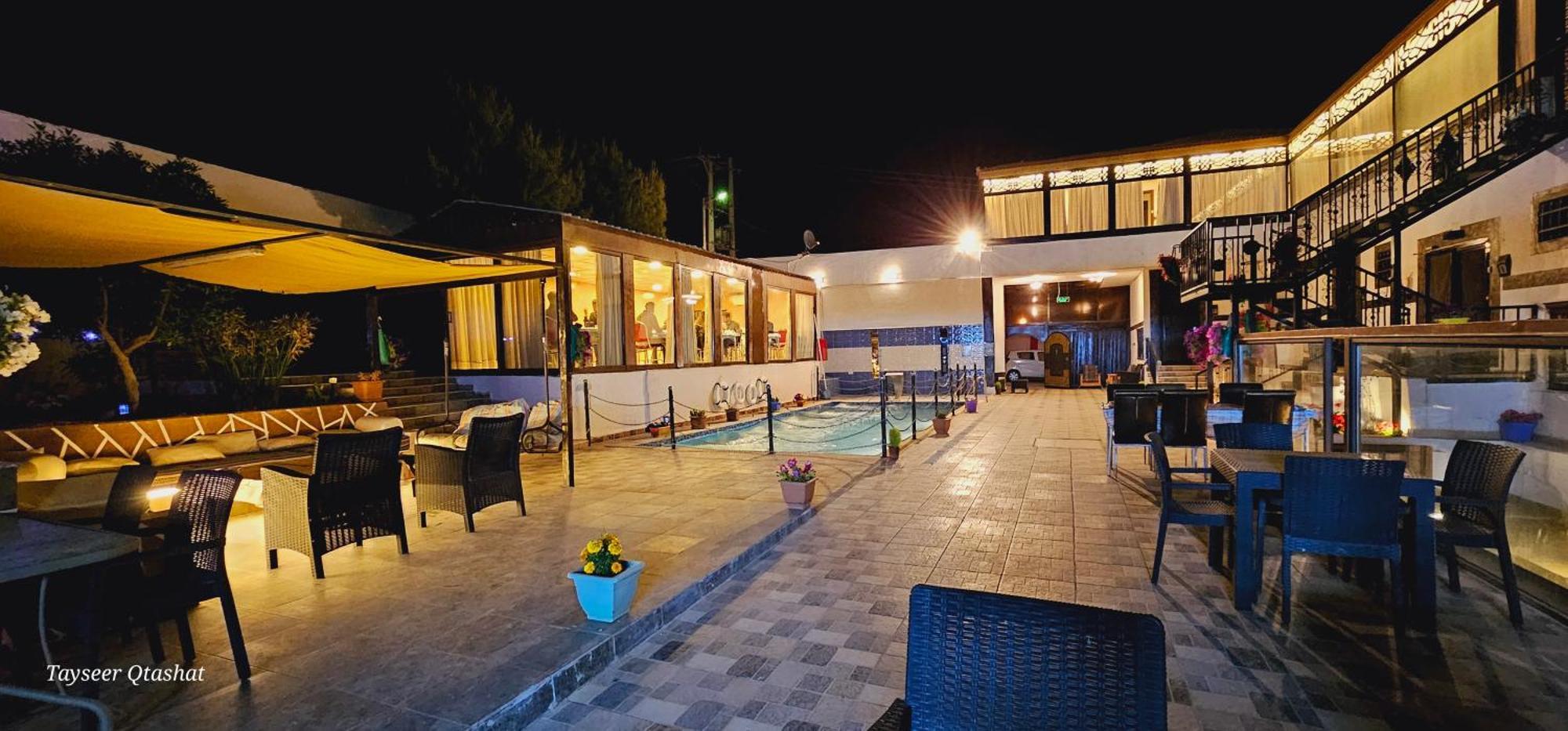 Al Namteh Lodge Abil Bagian luar foto