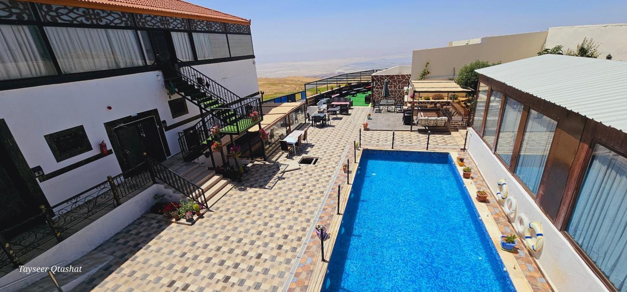 Al Namteh Lodge Abil Bagian luar foto